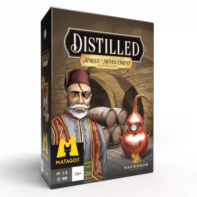 Jeu de Cartes Stratgie Distilled - Extension Afrique et Moyen-Orient