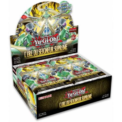 Boite de Boosters Franais Yu-Gi-Oh! Display de 24 boosters - L're du Seigneur Suprme