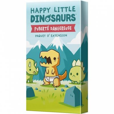 Jeu de Cartes Unstable Games Happy Little Dinosaurs - Extension - Pubert Dangereuse
