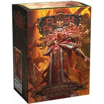 Protges Cartes Standard  Brushed Art Sleeves - Emperor Flesh&Blood (par 100)