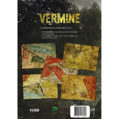 Jeu de Rle Aventure Vermine 2047 - Kit du Meneur