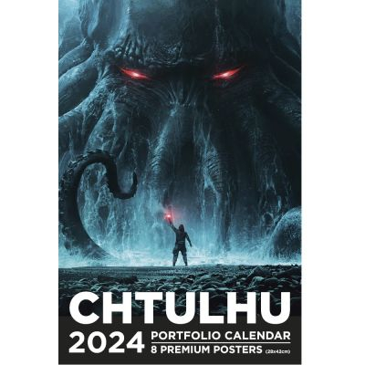 Poster Jeu de Rle Cthulhu - Calendrier Portfolio 2024