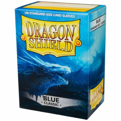 Protges Cartes Standard  Classic- Blue Dragonshield (par 100)