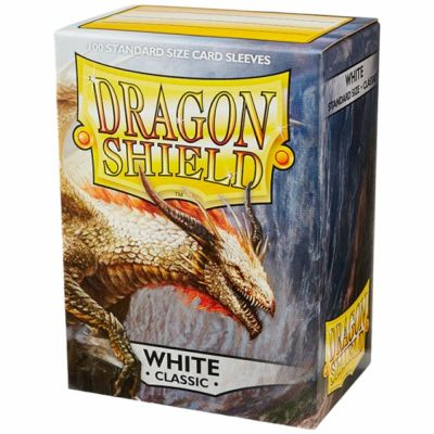 Protges Cartes Standard  Classic- White Dragonshield (par 100)