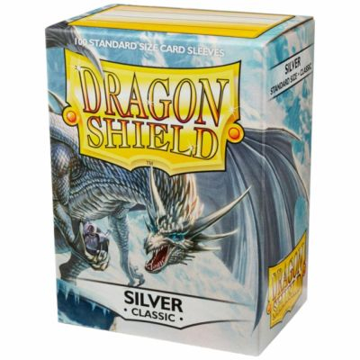 Protèges Cartes Standard  Classic- Silver Dragonshield (par 100)