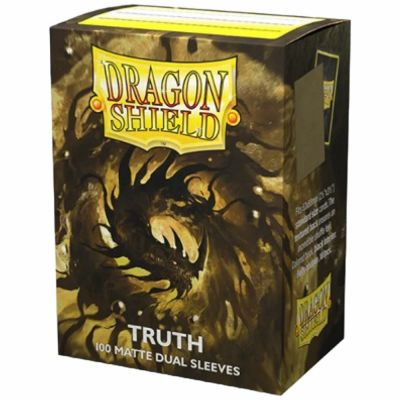 Protèges Cartes Standard  Dual Matte - Truth Dragonshield (par 100)