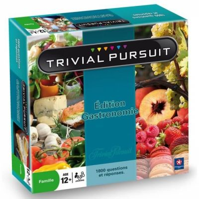 Jeu de Plateau Rflexion Trivial Pursuit - Edition Gastronomie