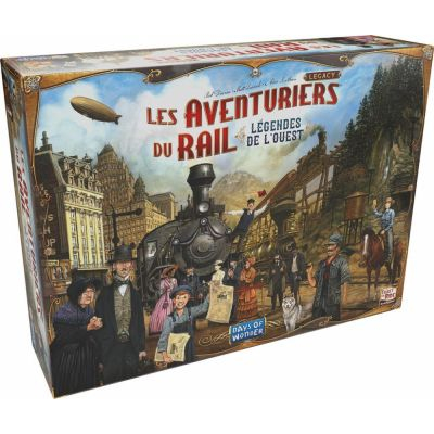 Gestion Les Aventuriers Du Rail - Extension : France & Old West Best-Seller  - UltraJeux