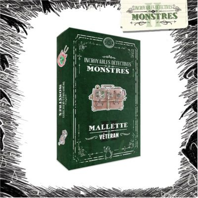 Jeu de Rle Jeu de Rle Incroyable Dtectives de Monstre - Mallette du Vtran n2