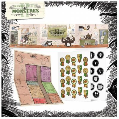 Jeu de Rle Jeu de Rle Incroyable Dtectives de Monstre - Kit de l'Incroyable Vtran