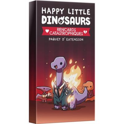 Jeu de Cartes Stratégie Happy Little Dinosaurs - Extension - Rencards catastrophiques