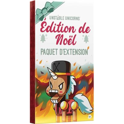 Jeu de Cartes Stratégie Unstable Unicorns - Extension - Edition de Noël