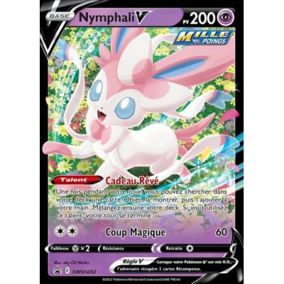 Cartes Spciales Pokmon Promo - Pokemon Epe & Bouclier - Nymphali V - SWSH202 - FR