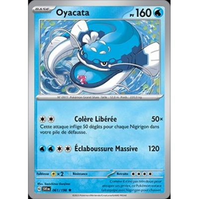 Cartes Spciales Pokmon Promo - Pokemon Ecarlate & Violet - Oyacata - SVI-FR-061