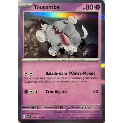 Cartes Spciales Pokmon Promo - Pokemon Ecarlate & Violet - Toutombe - SVI-FR-105