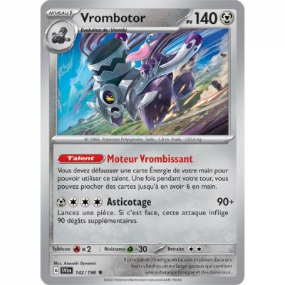 Cartes Spciales Pokmon Promo - Pokemon Ecarlate & Violet - Vrombotor - SVI-FR-142