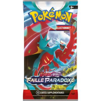 Booster Français Pokémon EV04 - Ecarlate et Violet - Faille Paradoxe