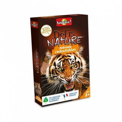 Jeu de Cartes Enfant Dfis Nature : Animaux redoutables