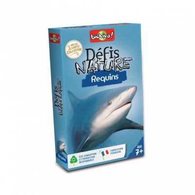 Jeu de Cartes Enfant Dfis Nature : Requins
