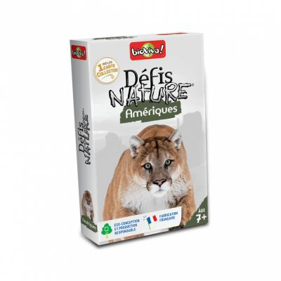 Jeu de Cartes Enfant Dfis Nature : Amrique