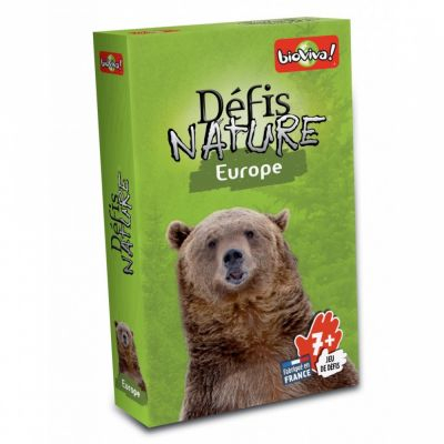 Jeu de Cartes Enfant Dfis Nature : Europe