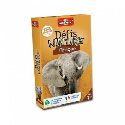 Jeu de Cartes Enfant Dfis Nature : Afrique