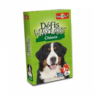 Jeu de Cartes Enfant Dfis Nature : Chiens