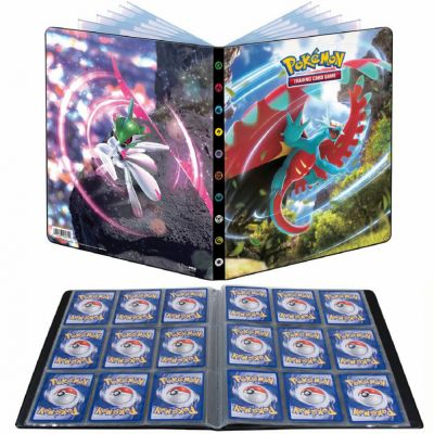 Portfolio A4 - 9 cases Pokmon Faille Paradoxe : Rugit-Lune - A4 - 10 pages de 9 cases (180 cartes recto-verso)