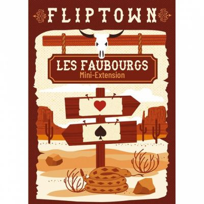 Jeu de Cartes Stratgie Fliptown - Extension Les Faubourgs