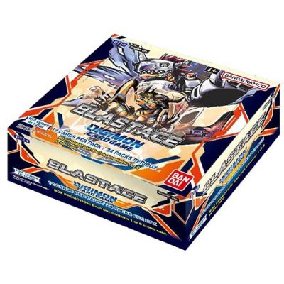Boite de Boosters Anglais Digimon Card Game Boite de 24 Boosters - BT14 - Blast Ace