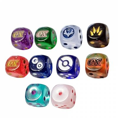 Ds  Un D  6 Faces Arrondi - Pokmon (couleur Selon Stock)