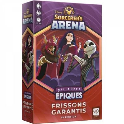 Jeu de Cartes Stratgie Disney : Sorcerer's Arena - Alliances Epiques - Extension Frissons Garantis 