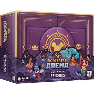 Jeu de Cartes Stratégie Disney : Sorcerer's Arena - Alliances Epiques