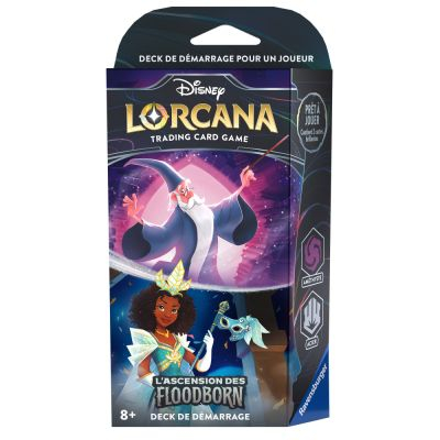 Deck de Demarrage Lorcana L'Ascension des Floodborn : Merlin/Tiana