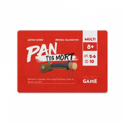 Jeu de Cartes Microgames Microgame - Pan t'es mort