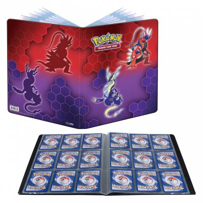 Portfolio A4 - 9 cases Pokmon Miraidon & Koraidon - A4 - 10 pages de 9 cases (180 cartes recto-verso)