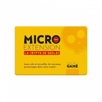 Jeu de Cartes Gestion La Crypte de Sedlec - Micro Extension