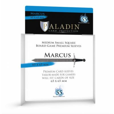 Protèges cartes Spéciaux  Board Games Sleeves - Marcus Premium - 65x65mm - par 55