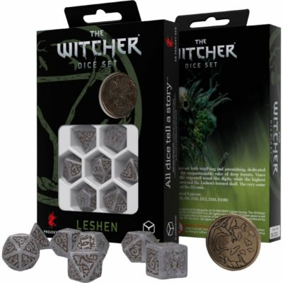 Ds et Gemmes Jeu de Rle Set de Ds The Witcher - Leshen, Le Changeforme