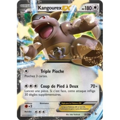 Cartes Spéciales Pokémon Promo - Pokemon X & Y - Kangourex EX - XY2_78 - FR