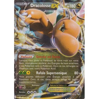 Cartes Spéciales Pokémon Promo - Pokemon X & Y - Dracolosse EX - XY3 74- FR