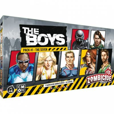 Jeu de Plateau Figurine Zombicide : The Boys pack #1 - The Seven