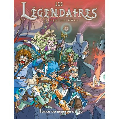 Coopratif Jeu de Rle Les Lgendaires, Le jeu de rle - l'cran de jeu