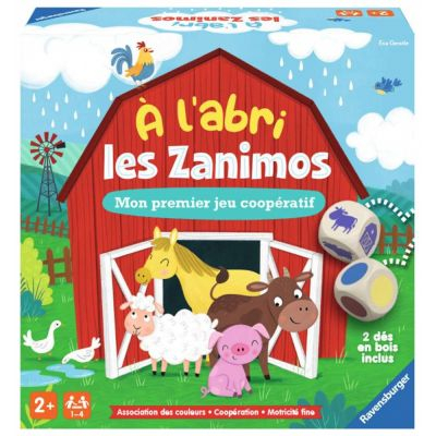 Ludo-Educatif Enfant A l'abri les Zanimos