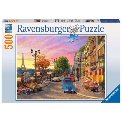 Bas sur votre Logique Rflexion Ravensburger Puzzle : Promenade  Paris : 500 pices