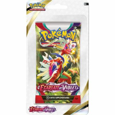 Booster Franais Pokmon EV01 - Ecarlate et Violet - Sous blister