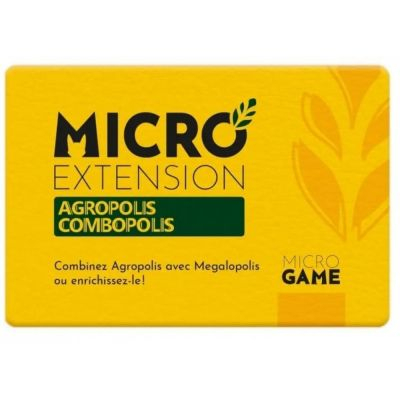 Jeu de Cartes Gestion Agropolis - Micro Extension + Combopolis