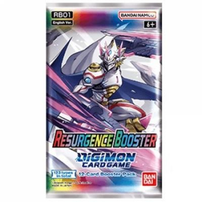 Booster Anglais Digimon Card Game Booster RB01 - Resurgence Booster