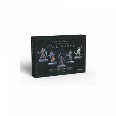 Figurine Aventure The Elder Scrolls - Call to Arms : Adventurer Followers (Resin expansion)