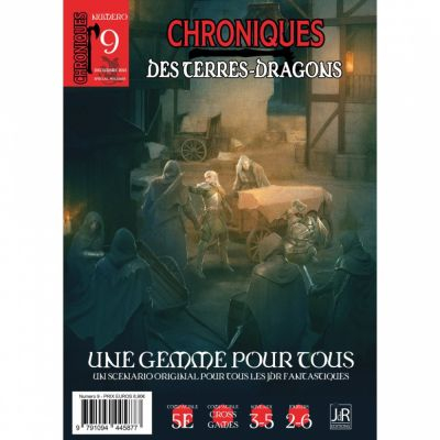 Jeu de Rôle Aventure Chroniques des terres-dragons : Une Gemme pour Tous (N°9)